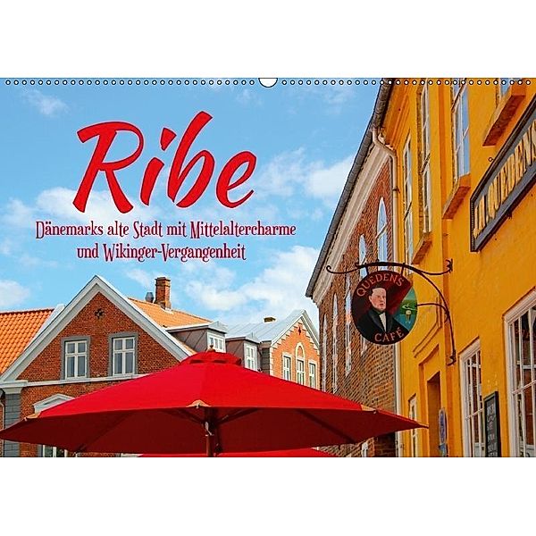 Ribe, Dänemarks alte Stadt mit Mittelaltercharme und Wikinger-Vergangenheit (Wandkalender 2017 DIN A2 quer), Maria Reichenauer