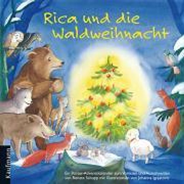 Rica und die Waldweihnacht, m. Poster, Renate Schupp, Johanna Ignjatovic