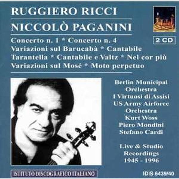 Ricci Spielt Paganini, Ruggiero Ricci