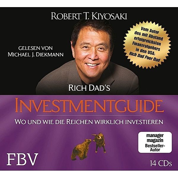 Rich Dad's Investmentguide,14 Audio-CDs, Robert T. Kiyosaki