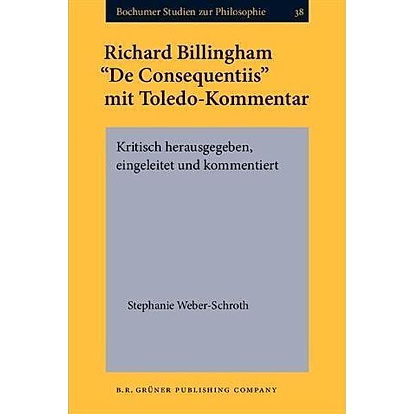Richard Billingham &quote;De Consequentiis&quote; mit Toledo-Kommentar, Stephanie Weber-Schroth