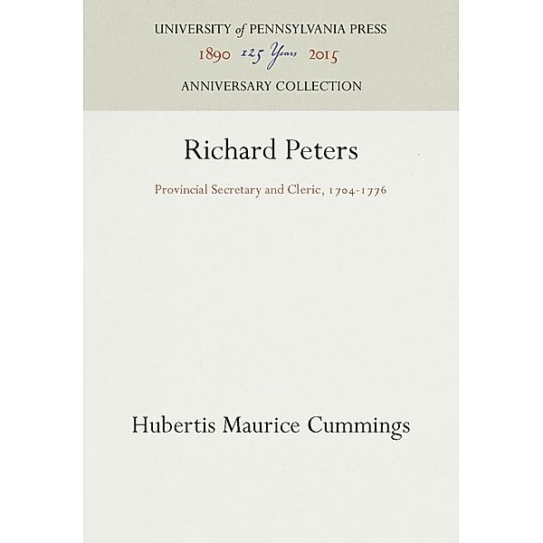 Richard Peters, Hubertis Maurice Cummings