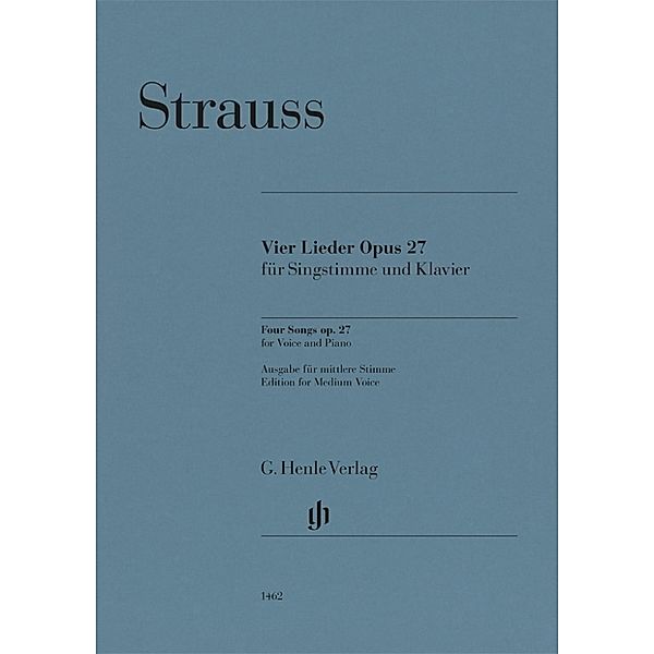 Richard Strauss - Vier Lieder op. 27