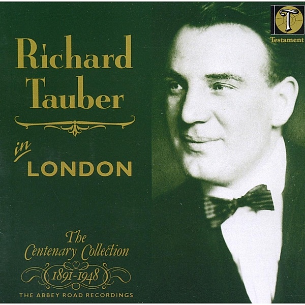 Richard Tauber In London (Aufn, Richard Tauber