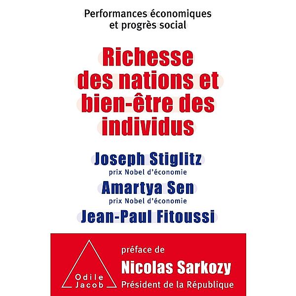 Richesse des nations et bien-etre des individus., Stiglitz Joseph Stiglitz