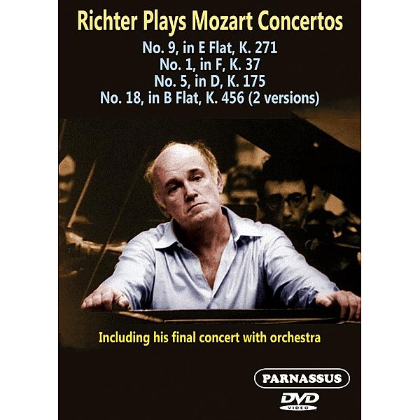 Richter Plays Mozart Concertos, Sviatoslav Richter, Lorin Maazel, French NRO, Barshai