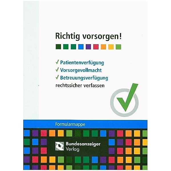 Richtig vorsorgen!