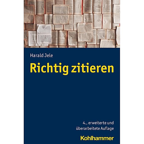 Richtig zitieren, Harald Jele