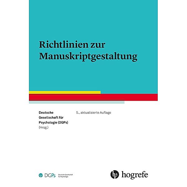 Richtlinien zur Manuskriptgestaltung