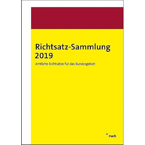 Richtsatz-Sammlung 2019