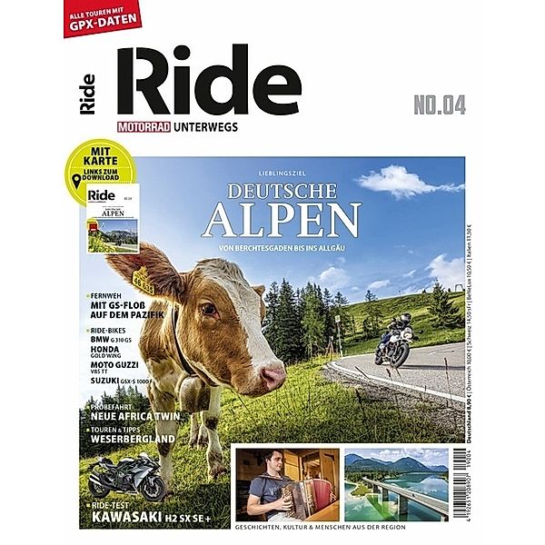 RIDE - Motorrad unterwegs - Deutsche Alpen