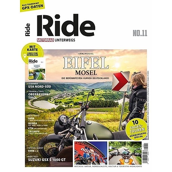 RIDE - Motorrad unterwegs, No. 11