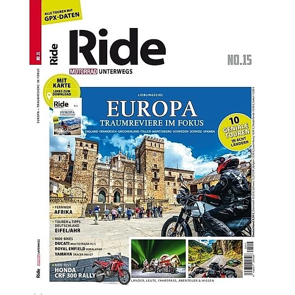 RIDE - Motorrad unterwegs, No. 15