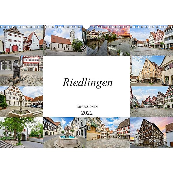 Riedlingen Impressionen (Wandkalender 2022 DIN A3 quer), Dirk Meutzner