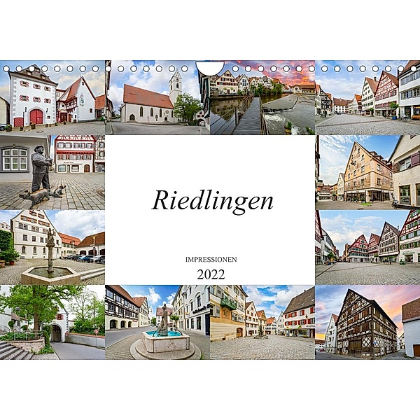 Riedlingen Impressionen (Wandkalender 2022 DIN A4 quer), Dirk Meutzner