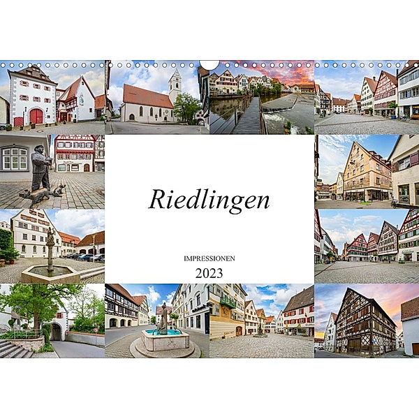 Riedlingen Impressionen (Wandkalender 2023 DIN A3 quer), Dirk Meutzner