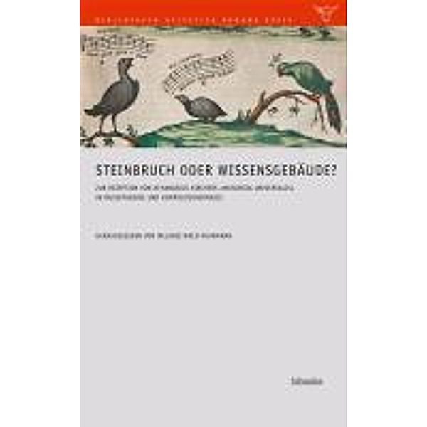 Riedweg, C: Steinbruch oder Wissensgebäude?, Christoph Riedweg, Philippe Mudry