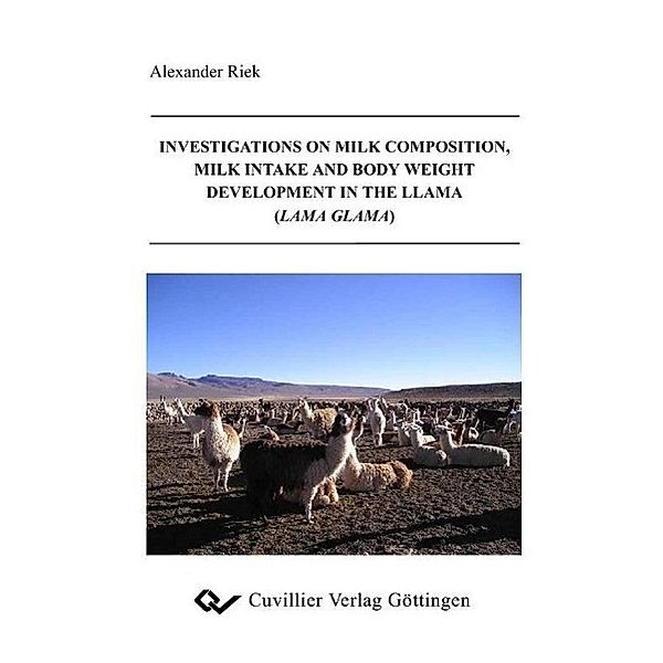 Riek, A: Investigations on Milk Composition, Milk Intake, Alexander Riek