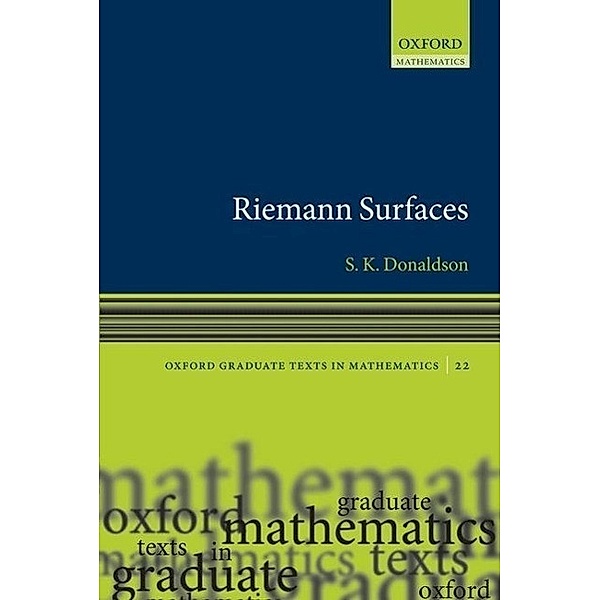 Riemann Surfaces, Simon Donaldson