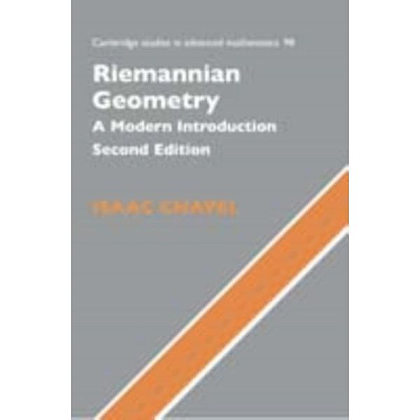 Riemannian Geometry, Isaac Chavel