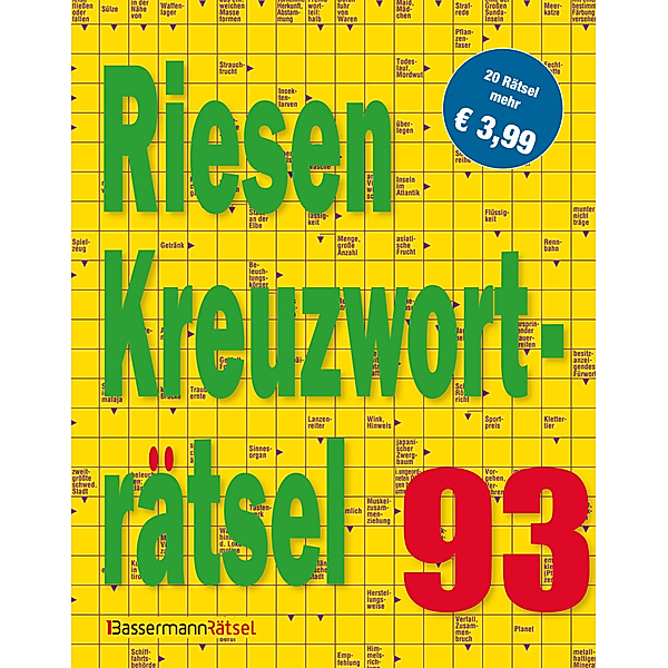 Riesen-Kreuzworträtsel 93, Eberhard Krüger