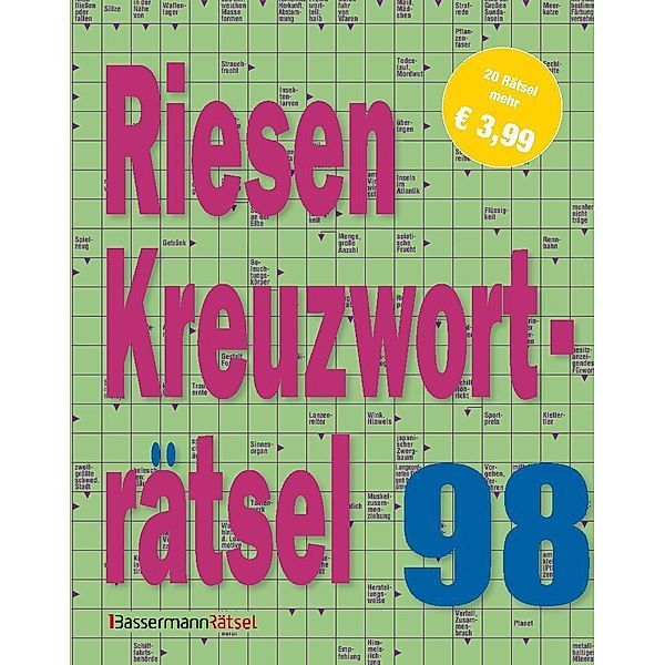 Riesen-Kreuzworträtsel 98, Eberhard Krüger