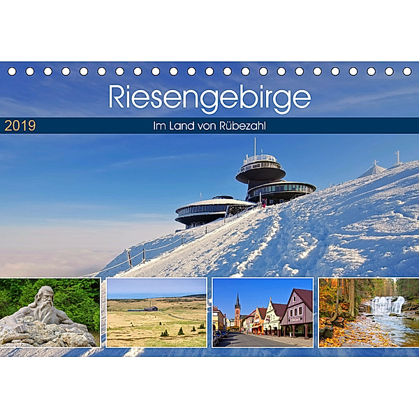 Riesengebirge - Im Land von Rübezahl (Tischkalender 2019 DIN A5 quer), LianeM