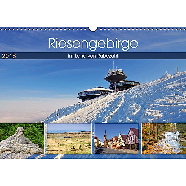 Riesengebirge - Im Land von Rübezahl (Wandkalender 2018 DIN A3 quer), k. A. LianeM