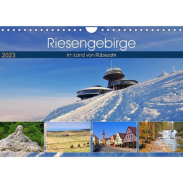 Riesengebirge - Im Land von Rübezahl (Wandkalender 2023 DIN A4 quer), LianeM
