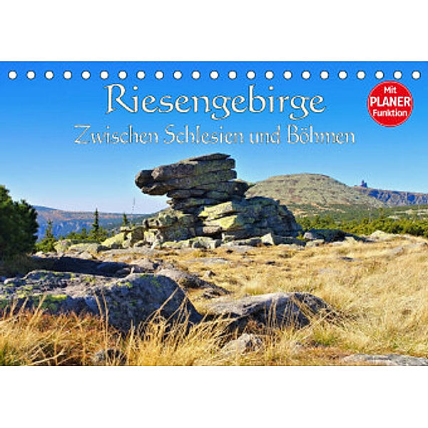 Riesengebirge - Zwischen Schlesien und Böhmen (Tischkalender 2022 DIN A5 quer), LianeM