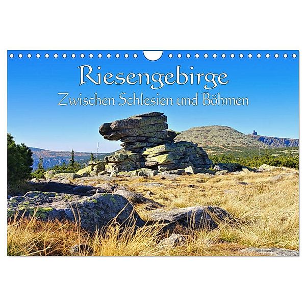 Riesengebirge - Zwischen Schlesien und Böhmen (Wandkalender 2024 DIN A4 quer), CALVENDO Monatskalender, LianeM