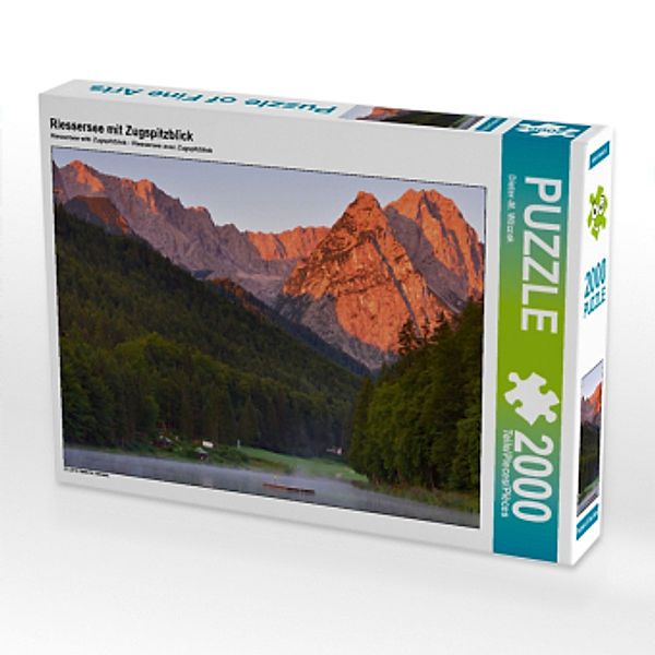 Riessersee mit Zugspitzblick (Puzzle), Dieter-M. Wilczek