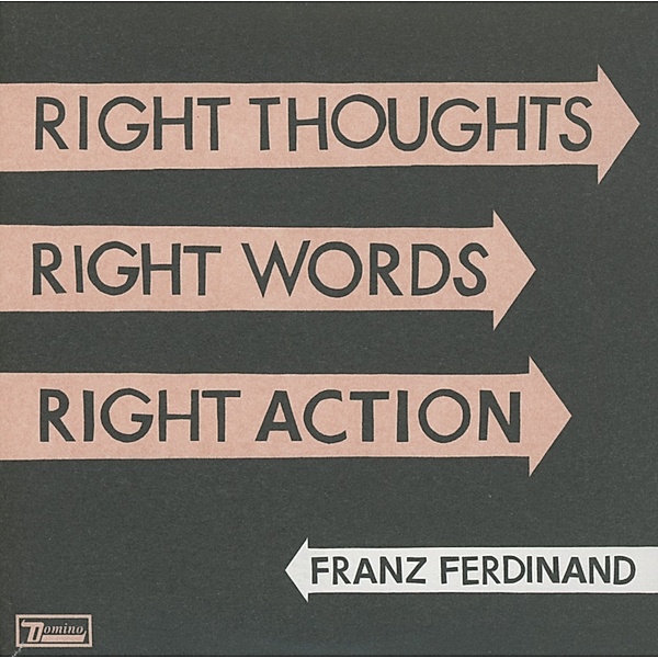 Right Thoughts, Right Words, Right Action (Limited Edition), Franz Ferdinand