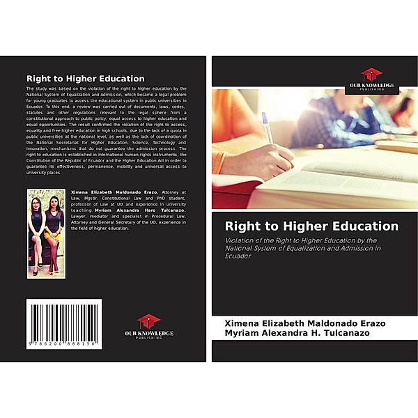 Right to Higher Education, Ximena Elizabeth Maldonado Erazo, Myriam Alexandra H. Tulcanazo