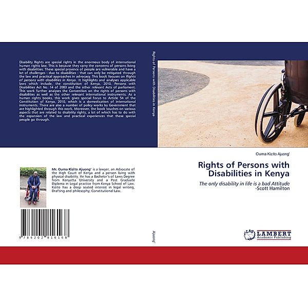 Rights of Persons with Disabilities in Kenya, Ouma Kizito Ajuong'