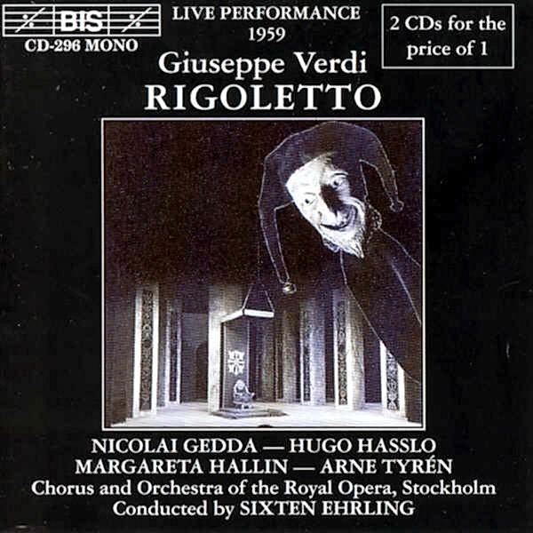 Rigoletto, Gedda, Ehrling, OKOS