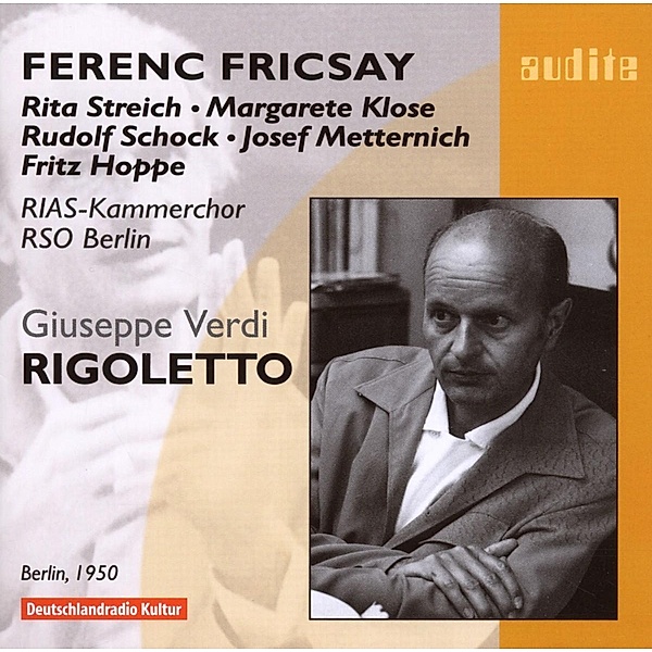 Rigoletto,Berlin 1950, Fricsay, Rsob, Streich, Klose, Schock
