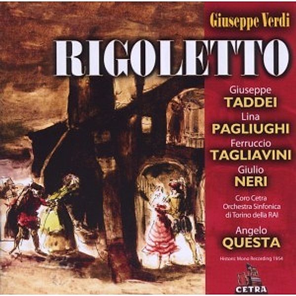 Rigoletto (Ga), Tagliavini, Taddei, Paglinghi, Questa, Orch.Sinf.Di Or