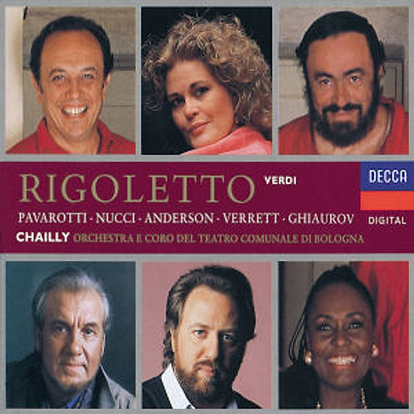 Rigoletto (Ga), Pavarotti, Nucci, Verrett, Chailly, Otcb
