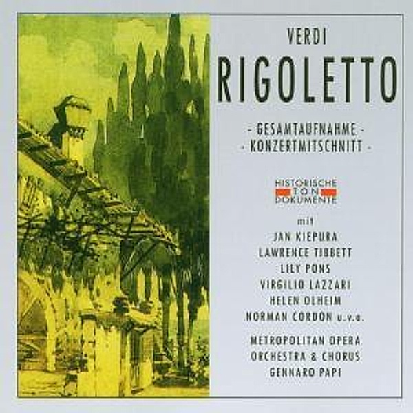 Rigoletto (Ga), Metropolitan Opera House Orchestra & Chorus