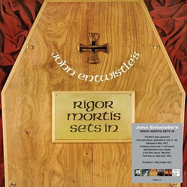 Rigor Mortis (Gatefold Orange Vinyl), John Entwistle