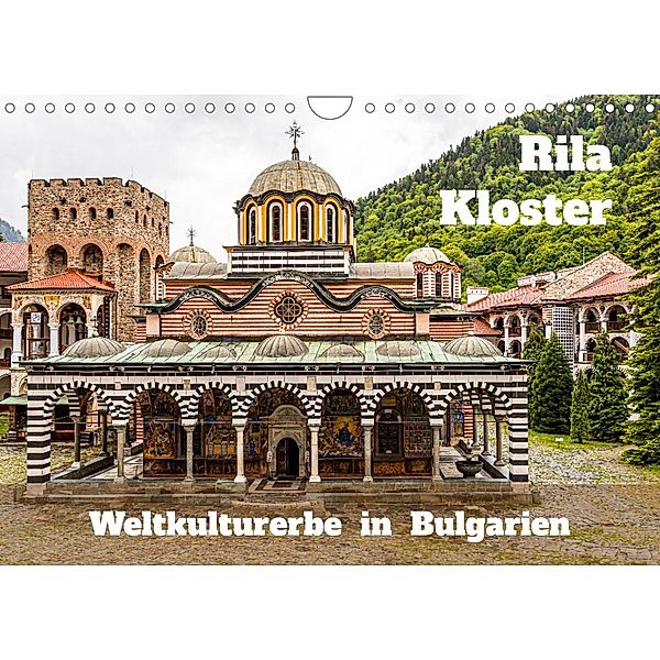 Rila Kloster - Weltkulturerbe in Bulgarien (Wandkalender 2022 DIN A4 quer), Georg Berg