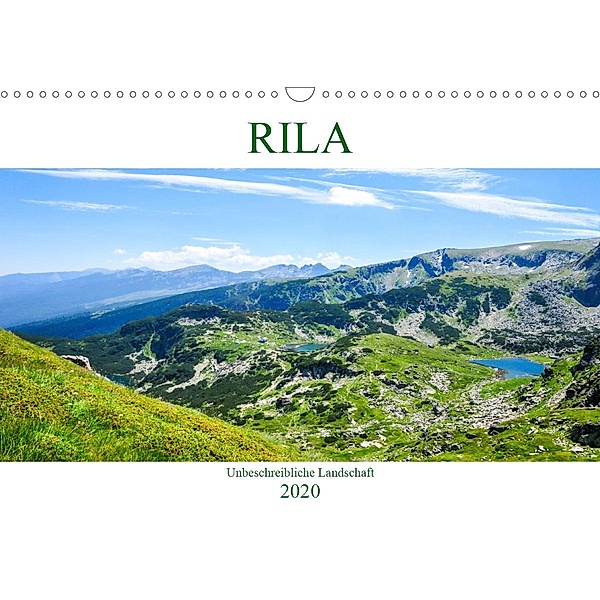 RILA - Unbeschreibliche Landschaft (Wandkalender 2020 DIN A3 quer), Sina Georgiev-Bröhl