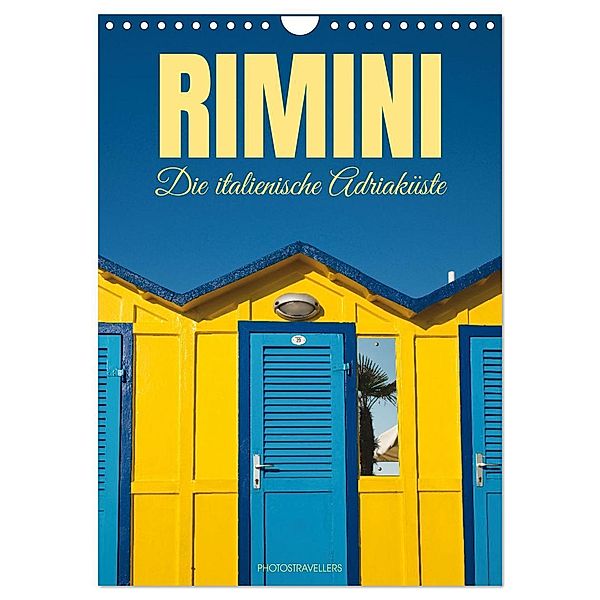Rimini Die italienische Adriaküste (Wandkalender 2025 DIN A4 hoch), CALVENDO Monatskalender, Calvendo, Photostravellers