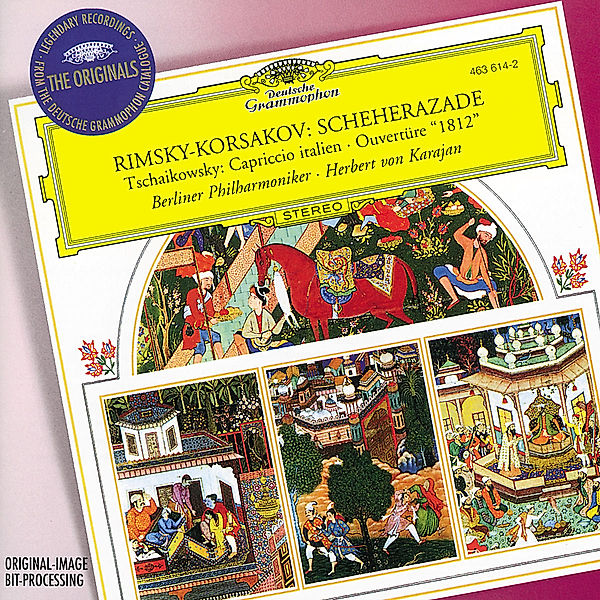 Rimsky-Korsakov: Scheherazade / Tchaikovsky: Capriccio, Overture 1812, Herbert von Karajan, Bp