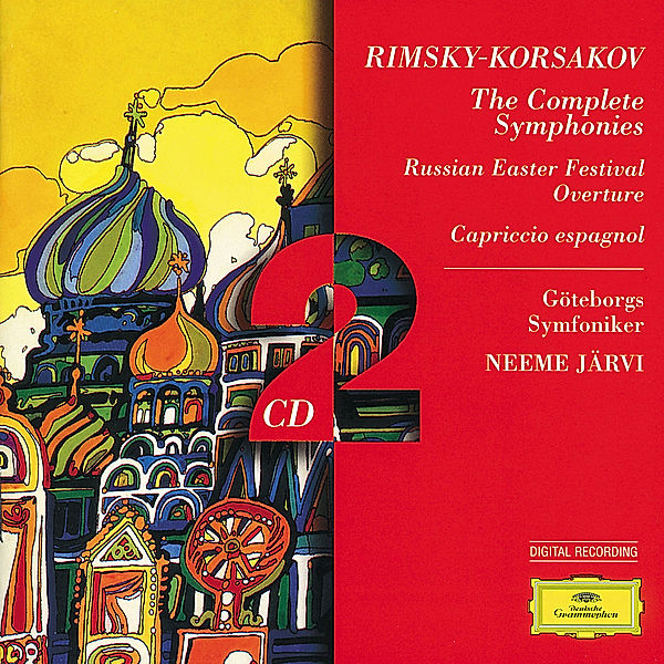 Rimsky-Korsakov: Symphonies Nos. 1 (1884-Version) & 2 (1897-Version), Neeme Järvi, Gso