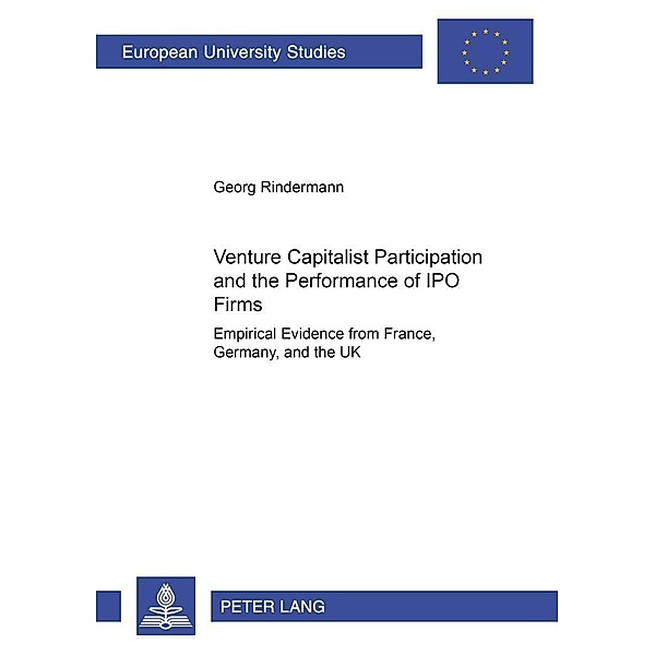 Rindermann, G: Venture Capitalist Participation and the Perf, Georg Rindermann