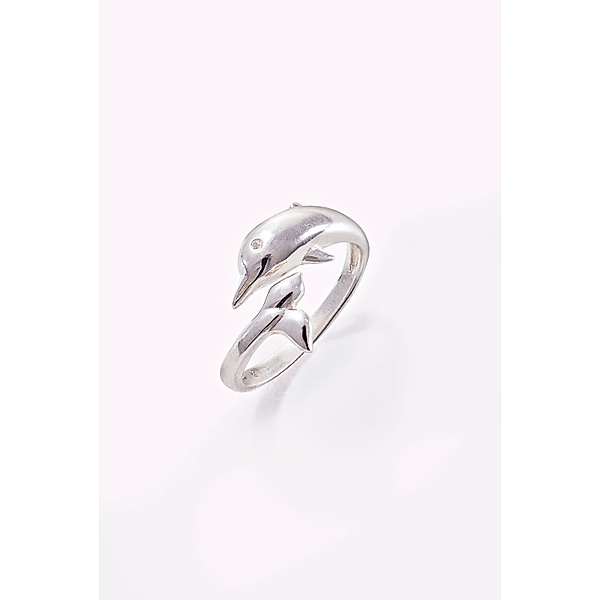Ring Delfin, Silber 925