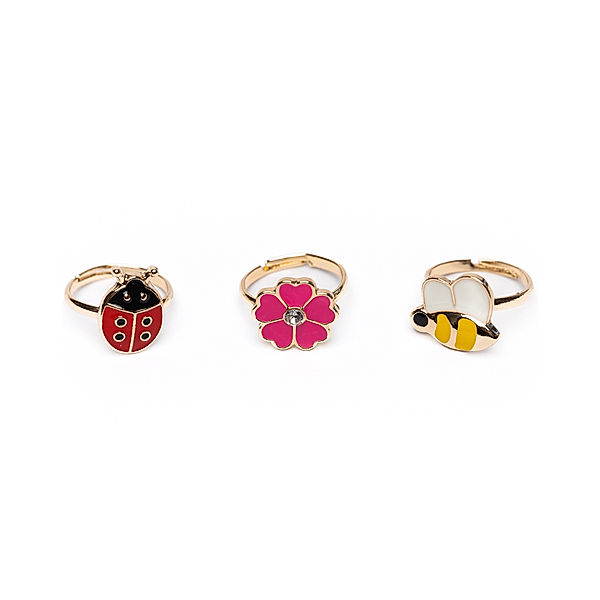 Great Pretenders Ring LADY BUG GARDEN 3er Pack