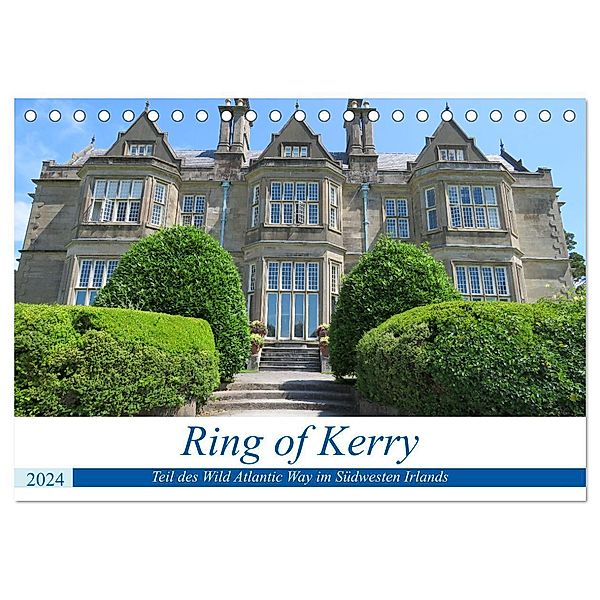 Ring of Kerry - Teil des Wild Atlantic Way im Südwesten Irlands (Tischkalender 2024 DIN A5 quer), CALVENDO Monatskalender, Sue Rothenburg